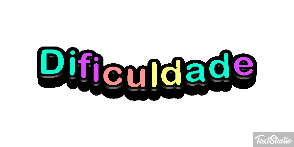 Dificuldade Efeito do texto