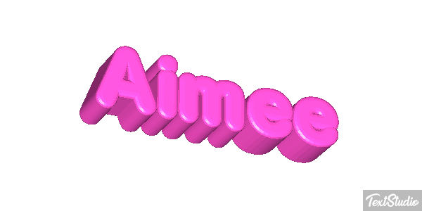Aimee Текстовый эффект