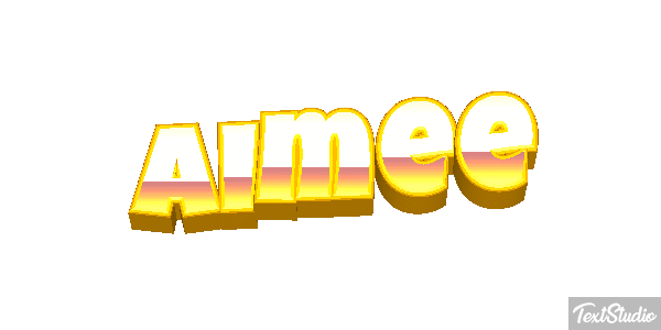 Aimee Текстовый эффект