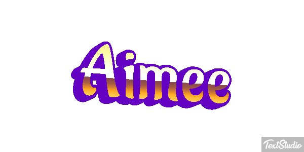 Aimee Текстовый эффект