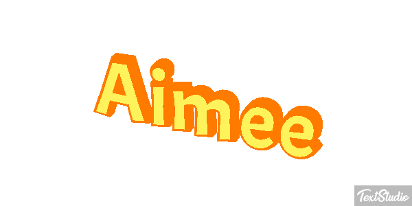 Aimee Текстовый эффект