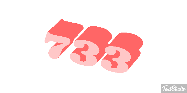 733 Efekt tekstowy