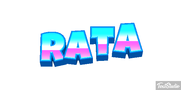 Rata Efecto de texto