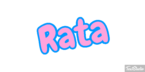 Rata Efecto de texto