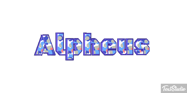 Alpheus Effet de texte