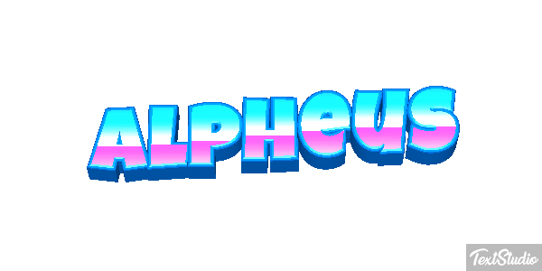 Alpheus Effet de texte