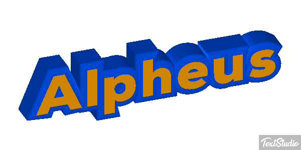 Alpheus Effet de texte