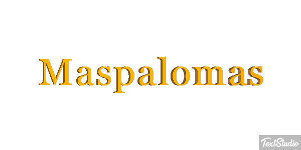 Maspalomas Efekt tekstowy
