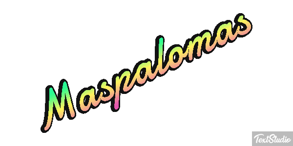 Maspalomas Efekt tekstowy