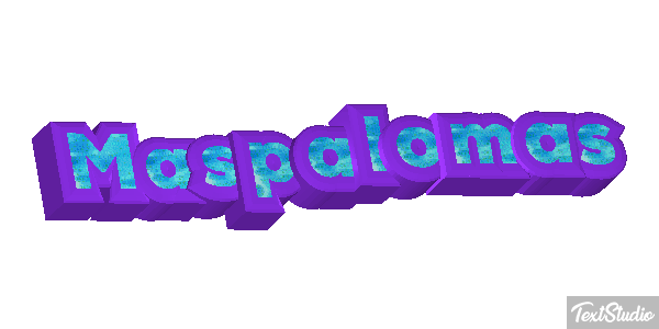 Maspalomas Efekt tekstowy