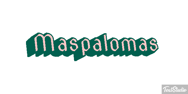 Maspalomas Efekt tekstowy