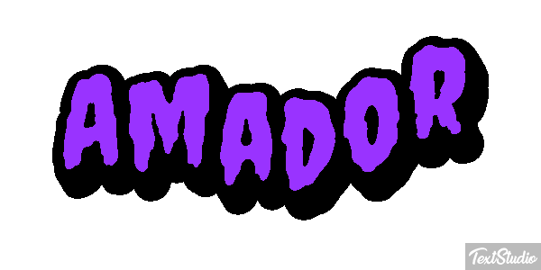 Amador Efecto de texto