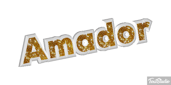 Amador Efecto de texto