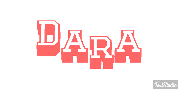 Dara Efecto de texto
