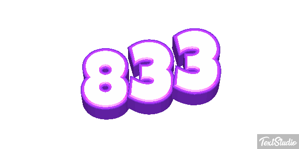 833 Efekt tekstowy