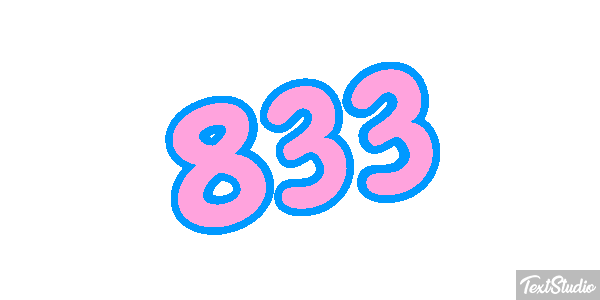 833 Efekt tekstowy