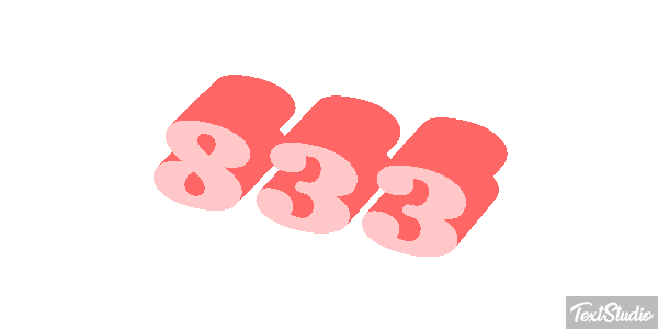 833 Efekt tekstowy