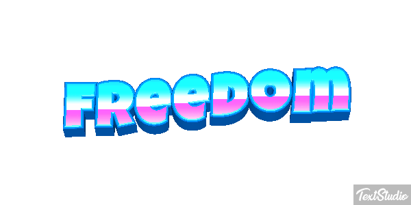 Freedom Text effect