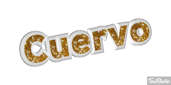 Cuervo Efecto de texto