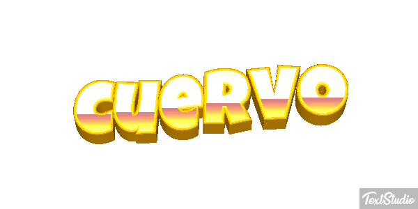 Cuervo Efecto de texto