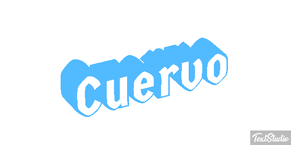 Cuervo Efecto de texto