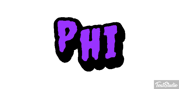 Phi Tekst effect