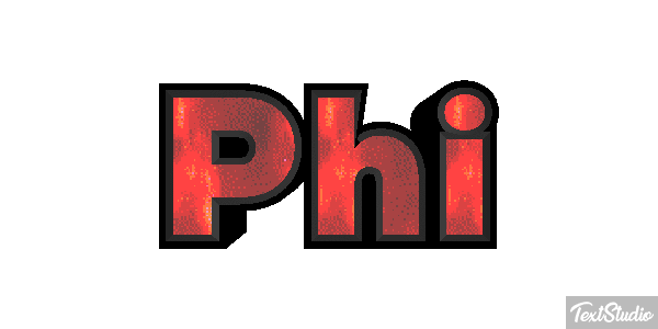 Phi Tekst effect