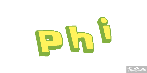 Phi Tekst effect