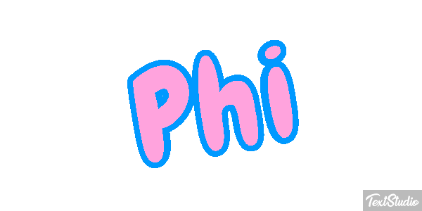 Phi Tekst effect