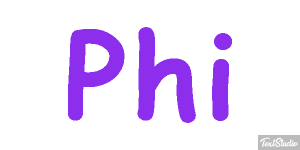Phi Tekst effect