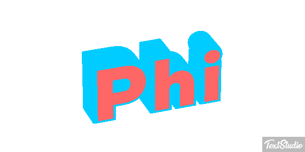 Phi Tekst effect