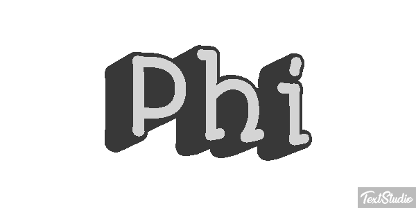 Phi Tekst effect