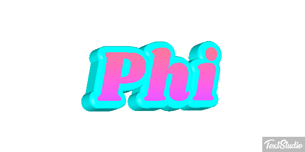 Phi Tekst effect