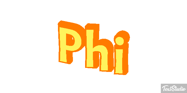 Phi Tekst effect