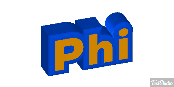 Phi Tekst effect