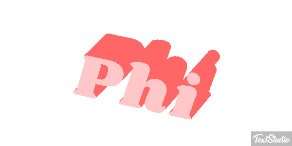 Phi Tekst effect