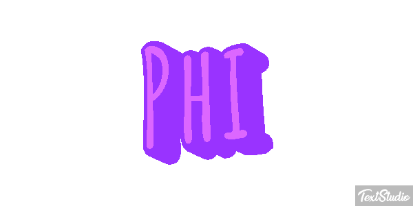 Phi Tekst effect