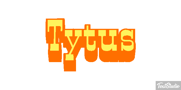 Tytus Efekt tekstowy