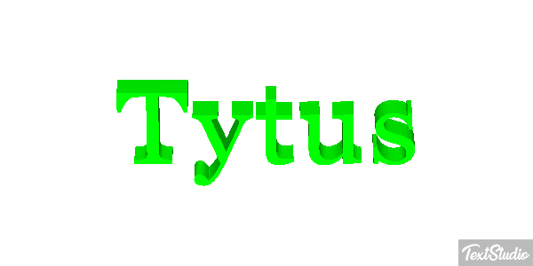 Tytus Efekt tekstowy
