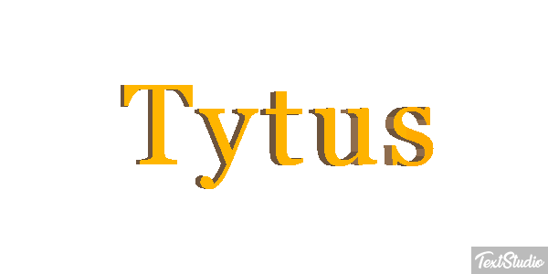 Tytus Efekt tekstowy