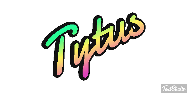Tytus Efekt tekstowy
