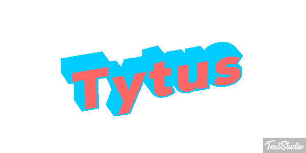 Tytus Efekt tekstowy