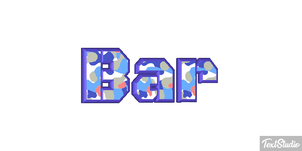 Bar Text effect