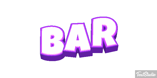 Bar Text effect