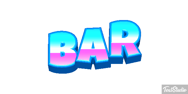 Bar Text effect