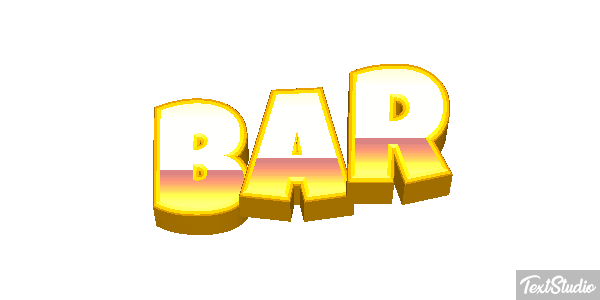 Bar Text effect