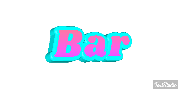 Bar Text effect