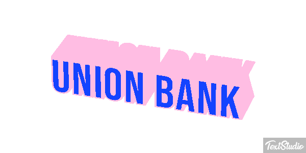 Uñion Bank Efeito do texto
