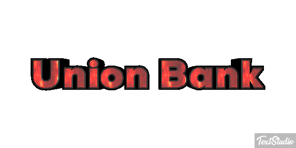 Uñion Bank Efeito do texto