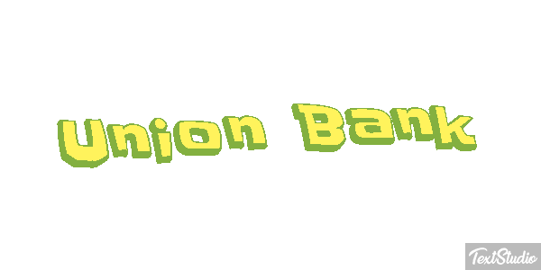 Uñion Bank Efeito do texto